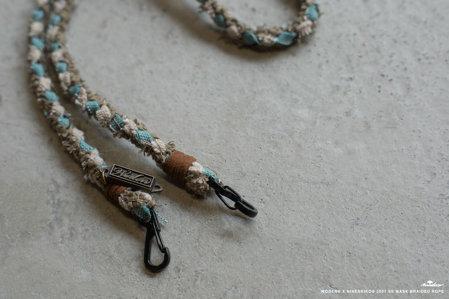 Woden® / NinesRiko® 2021 Spring & Summer Mask Braided Rope 機能編織吊繩