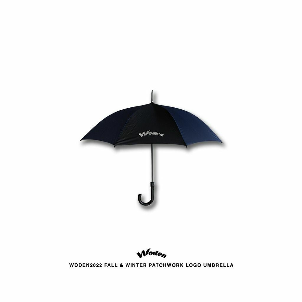 WODEN 2022 Fall & Winter Patchwork Logo Umbrella