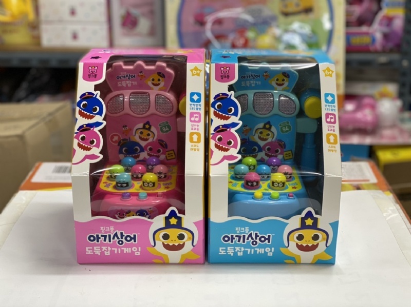 韓國玩具_鯊魚家族打地鼠