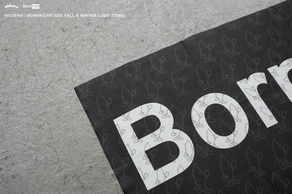 WODEN® / Bornrich® 2022 Fall & Winter LOGO Towel