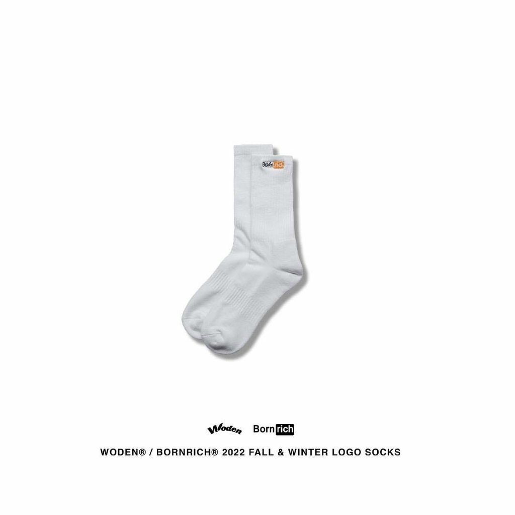WODEN® / Bornrich® 2022 Fall & Winter LOGO Socks -白