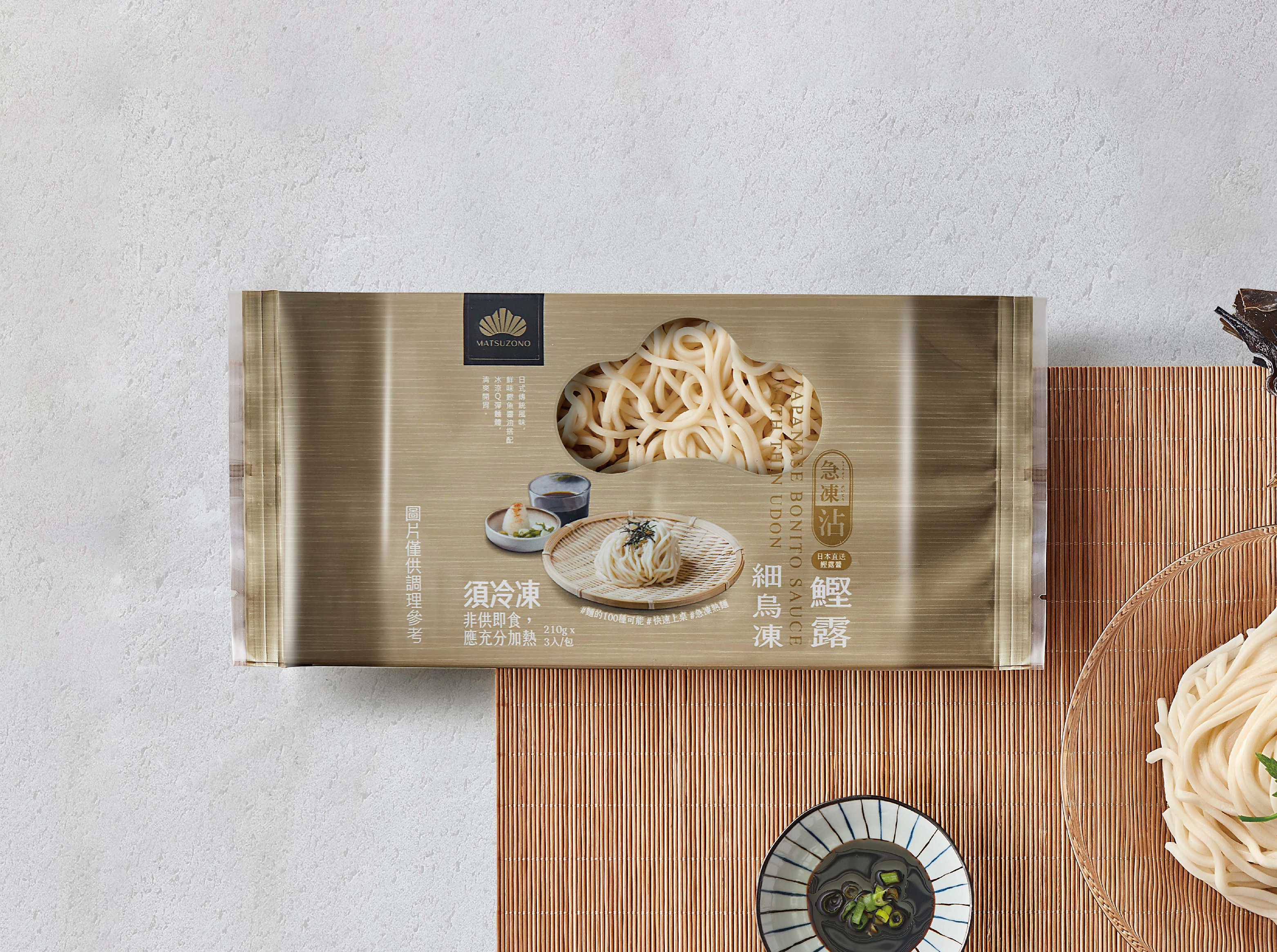 松園急凍｜沾麵 X 鰹露細烏凍(3入)