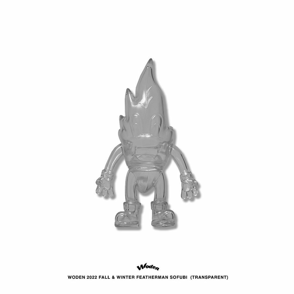 WODEN 2022 Fall & Winter Featherman Sofubi(TRANSPARENT)