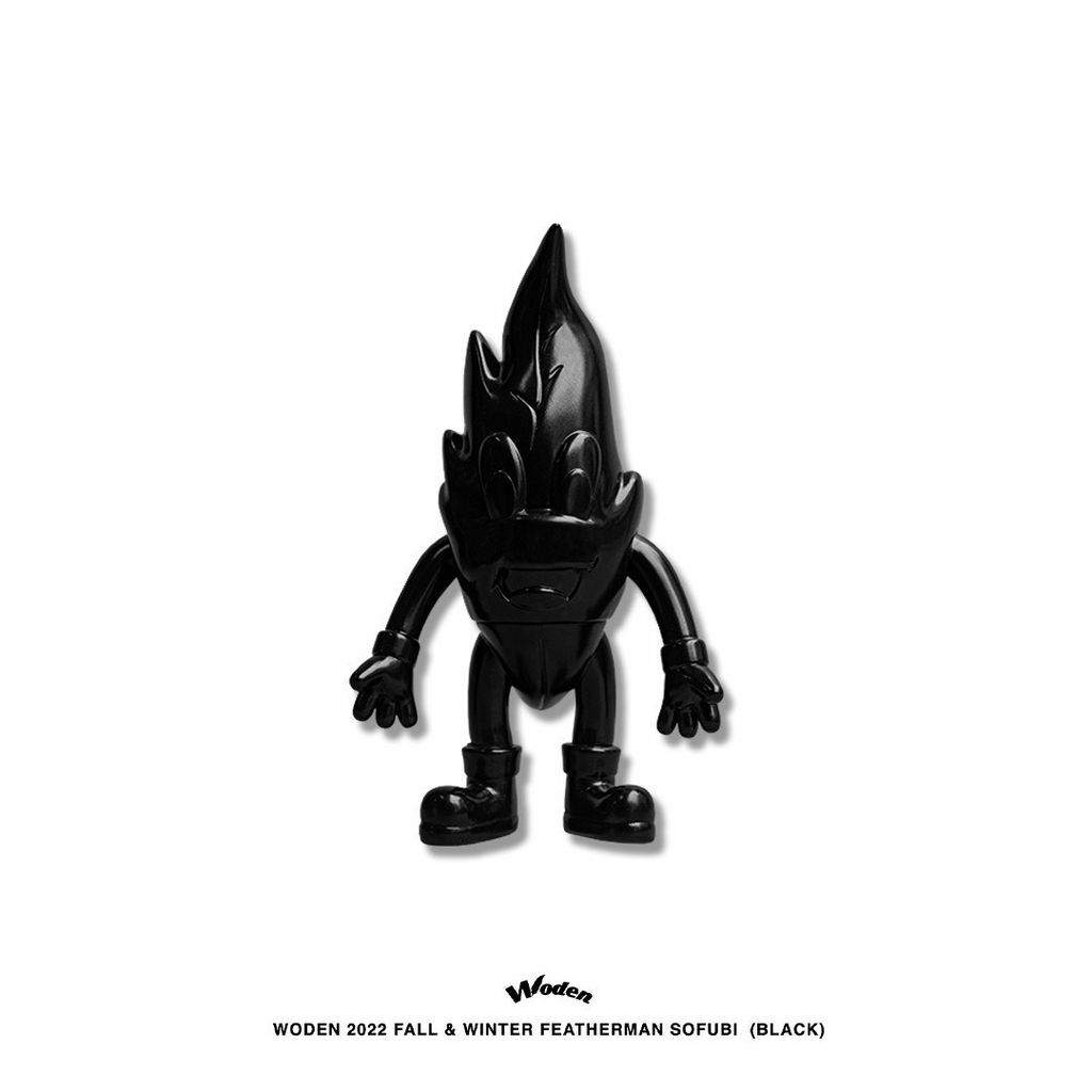 WODEN 2022 Fall & Winter Featherman Sofubi(BLACK)