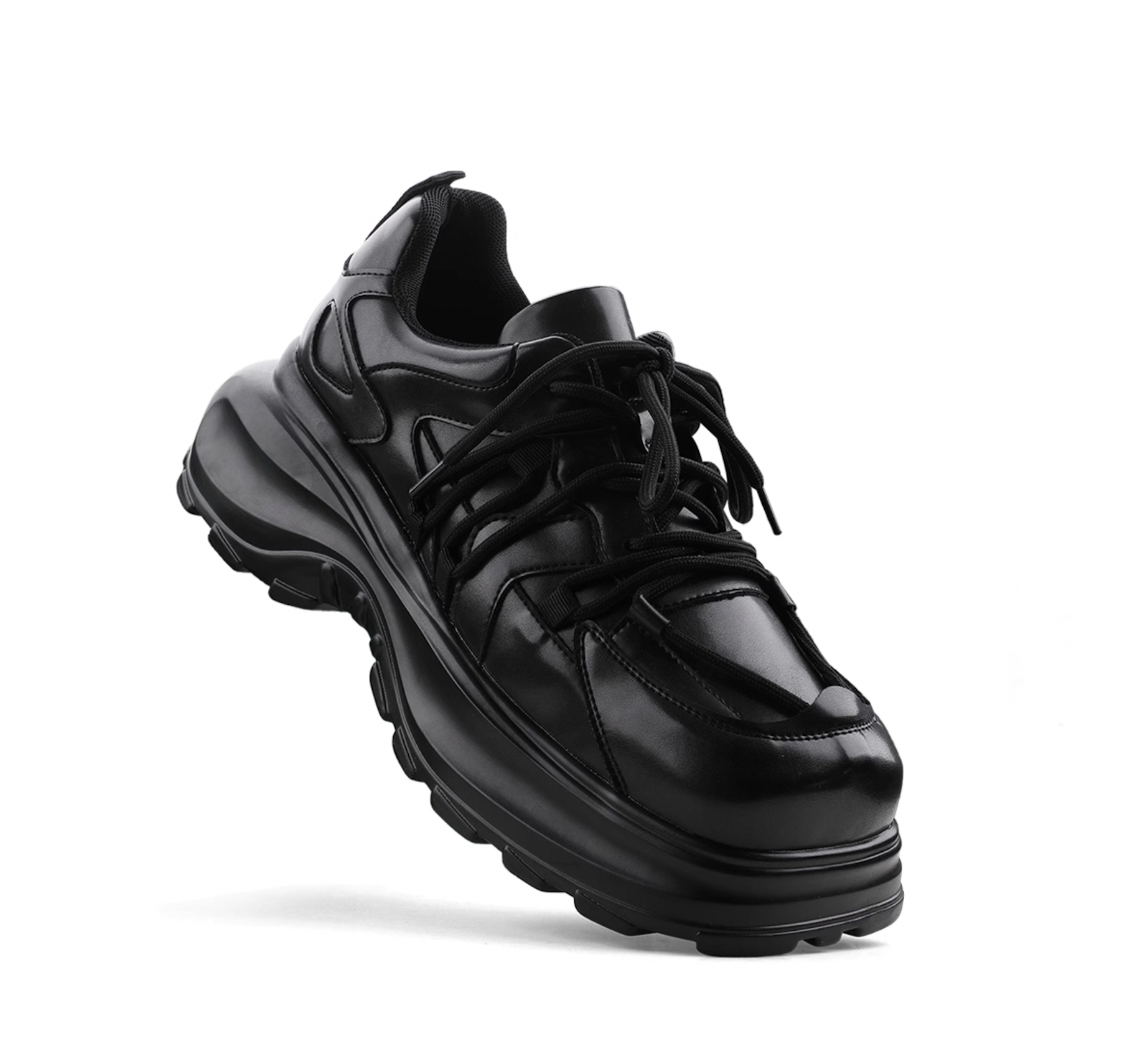 HK07 精選亮皮厚底老爹鞋