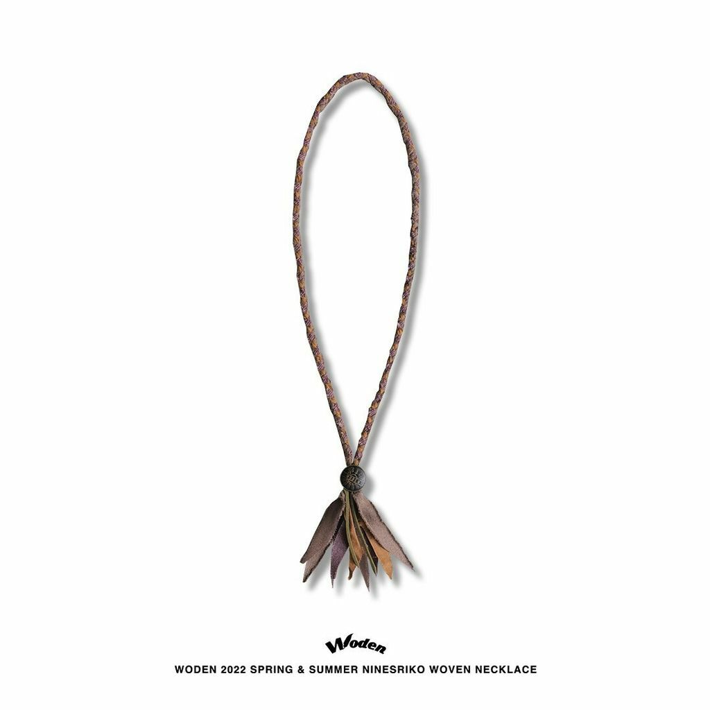 WODEN 2022 Spring & Summer NinesRiko Woven Necklace