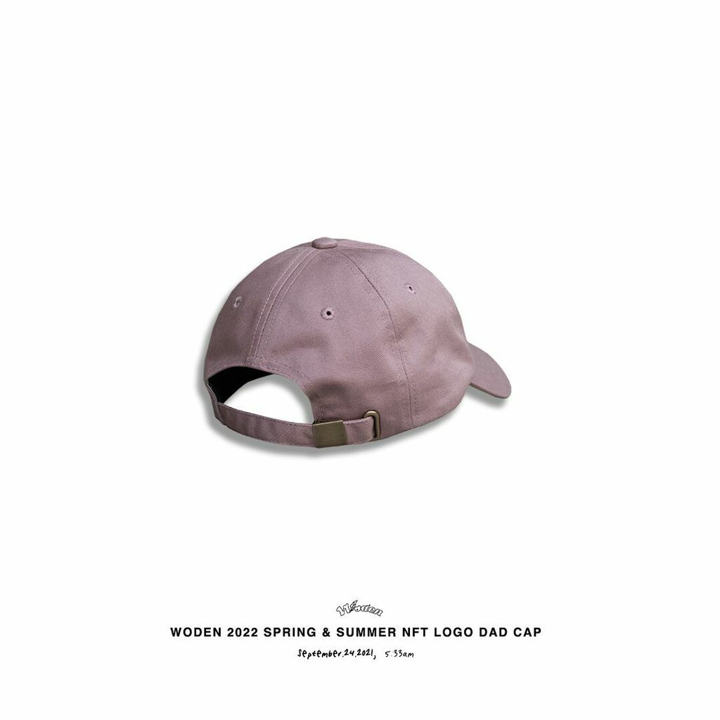 WODEN 2022 Spring & Summer NFT LOGO Dad Cap (紫色款)