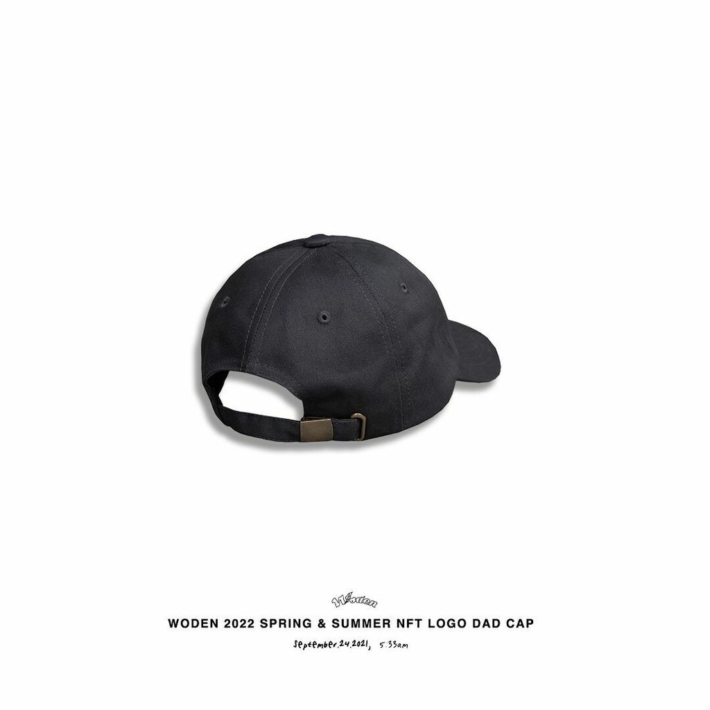 WODEN 2022 Spring & Summer NFT LOGO Dad Cap (深灰款)