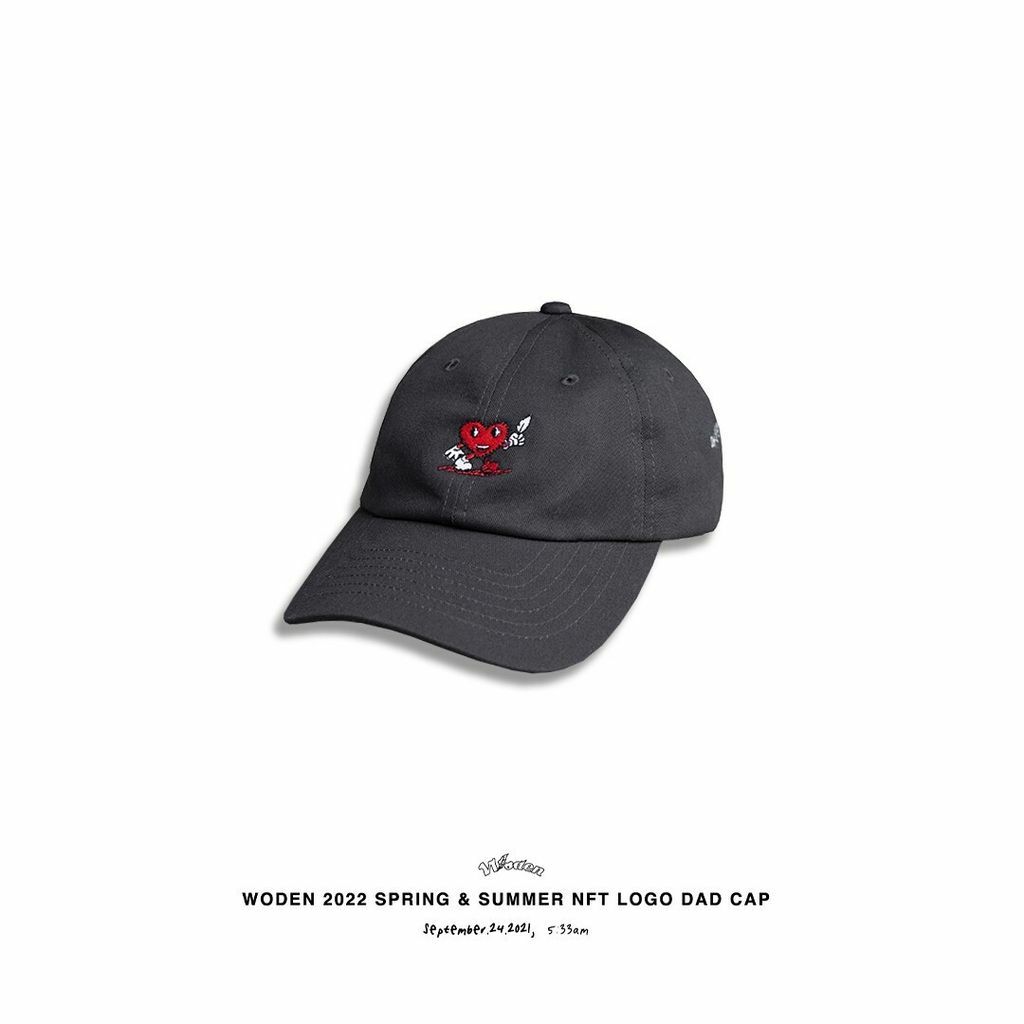 WODEN 2022 Spring & Summer NFT LOGO Dad Cap (深灰款)