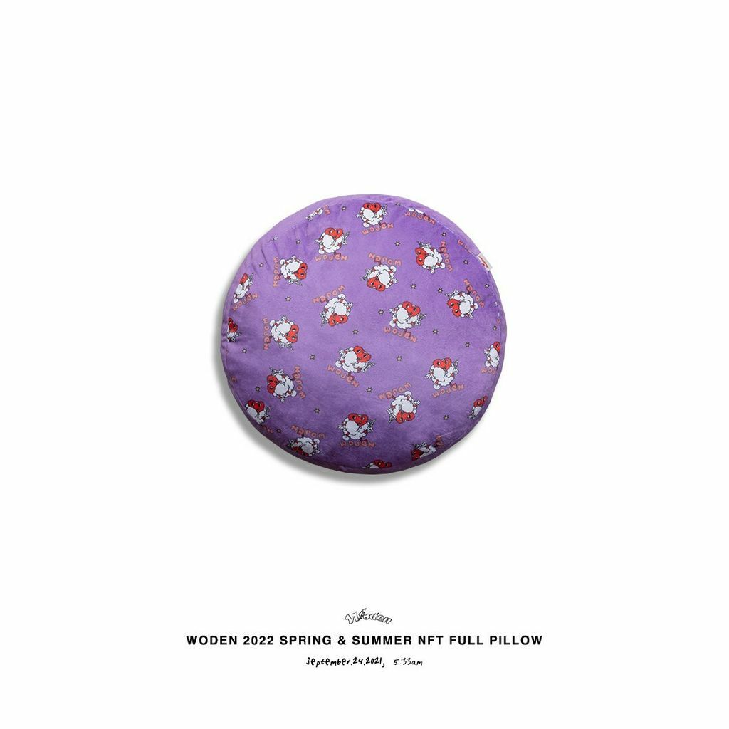 WODEN 2022 Spring & Summer NFT LOGO Pillow