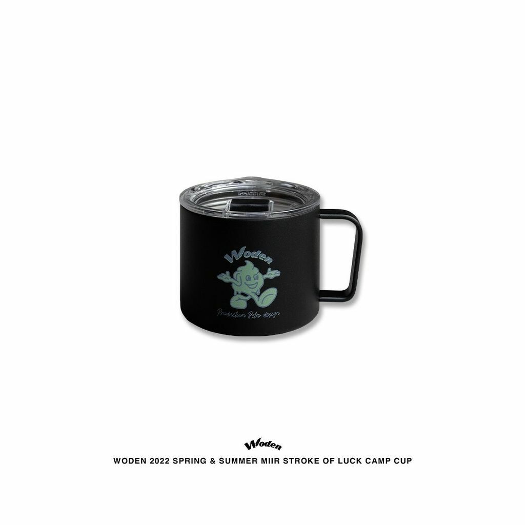 WODEN 2022 Spring & Summer MiiR Stroke of luck Camp Cup (黑色款)