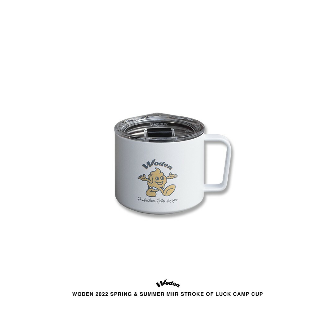 WODEN 2022 Spring & Summer MiiR Stroke of luck Camp Cup (白色款)
