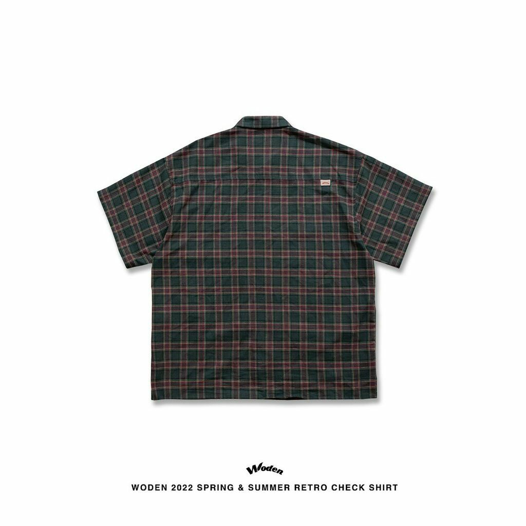 WODEN 2022 Spring & Summer Retro Check Shirt