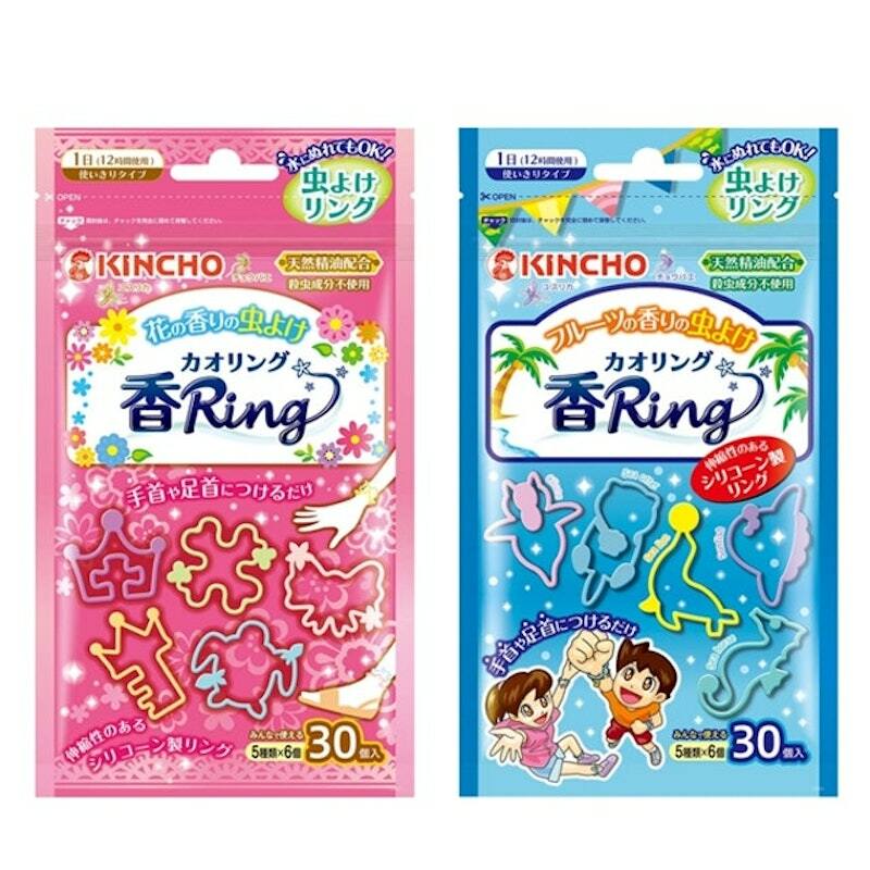 日本版 KINCHO金鳥防蚊手環 1包30個