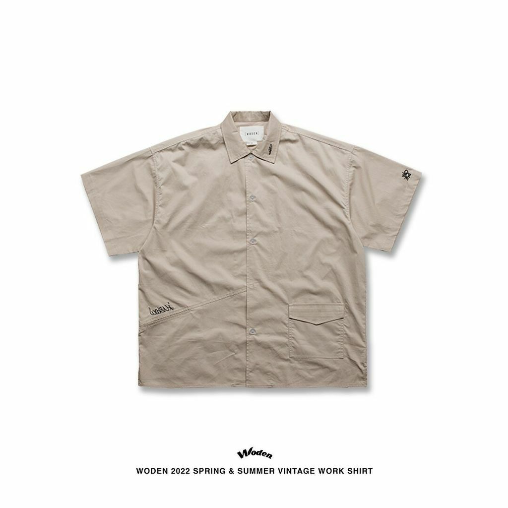 WODEN 2022 Spring & Summer Vintage Work Shirt