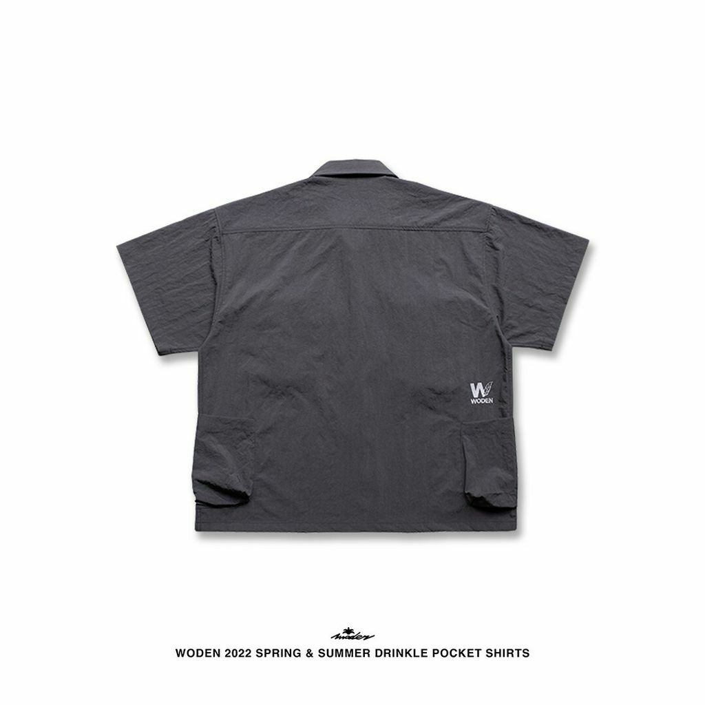 WODEN 2022 Spring & Summer Drinkle Pocket Shirts