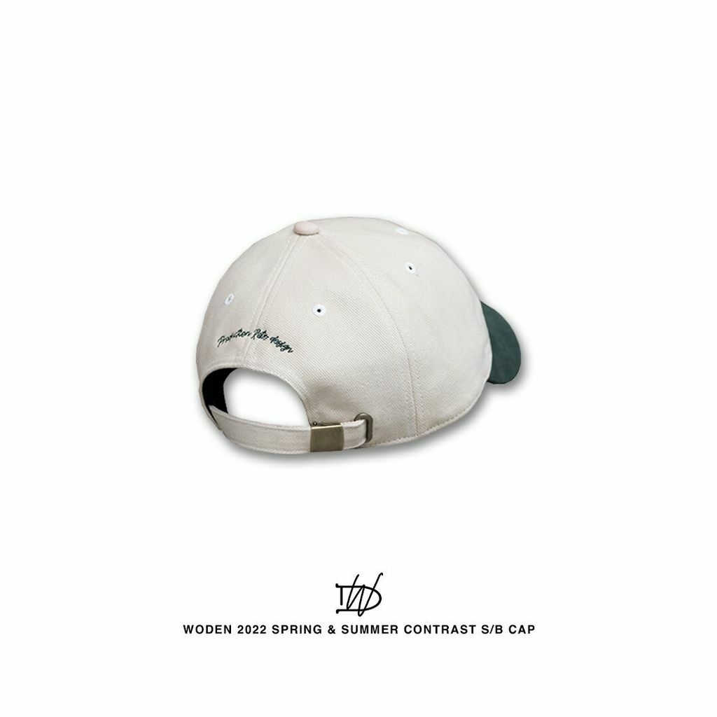 WODEN 2022 Spring & Summer Contrast S/B Cap (米藍款)