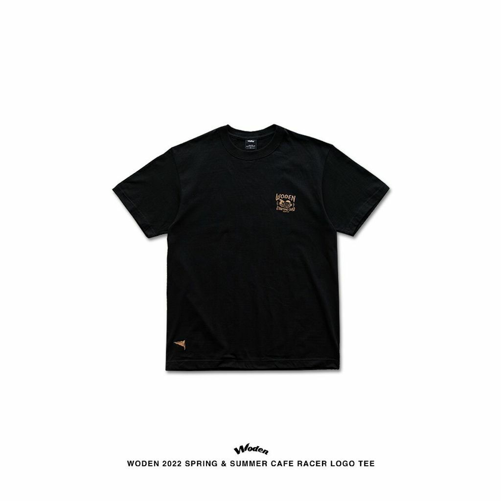 WODEN 2022 Spring & Summer Cafe Racer tee (黑色款)
