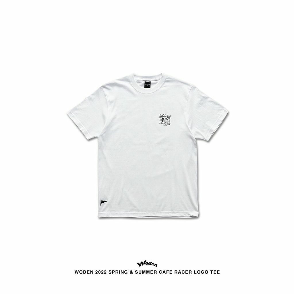 WODEN 2022 Spring & Summer Cafe Racer tee (白色款)