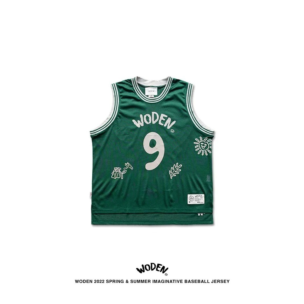 WODEN 2022 Spring & Summer Imaginative Basketball Jersey