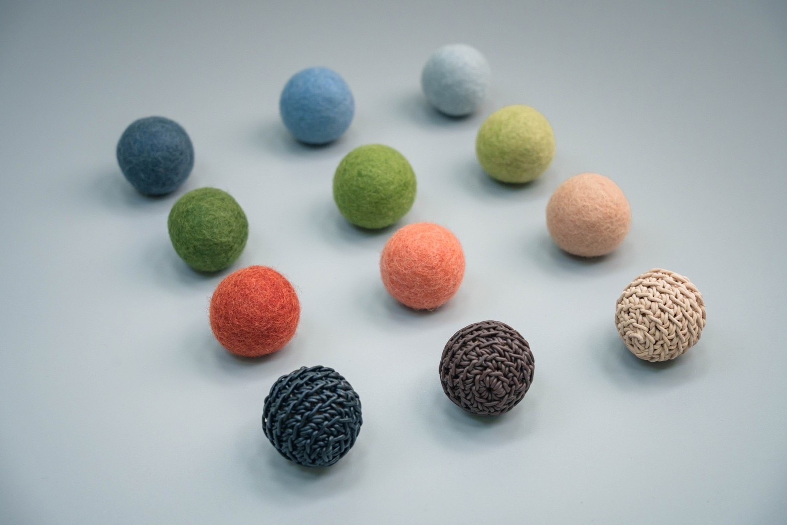 德國MiaCara｜Globo貓貓毛氈球 (3入)