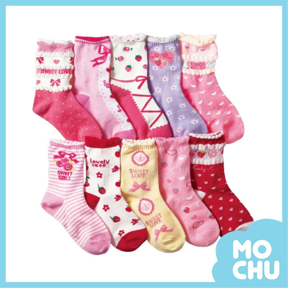 小小皇冠短襪十入組