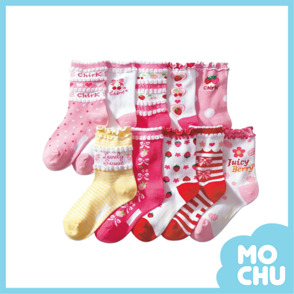 美式甜心短襪十入組