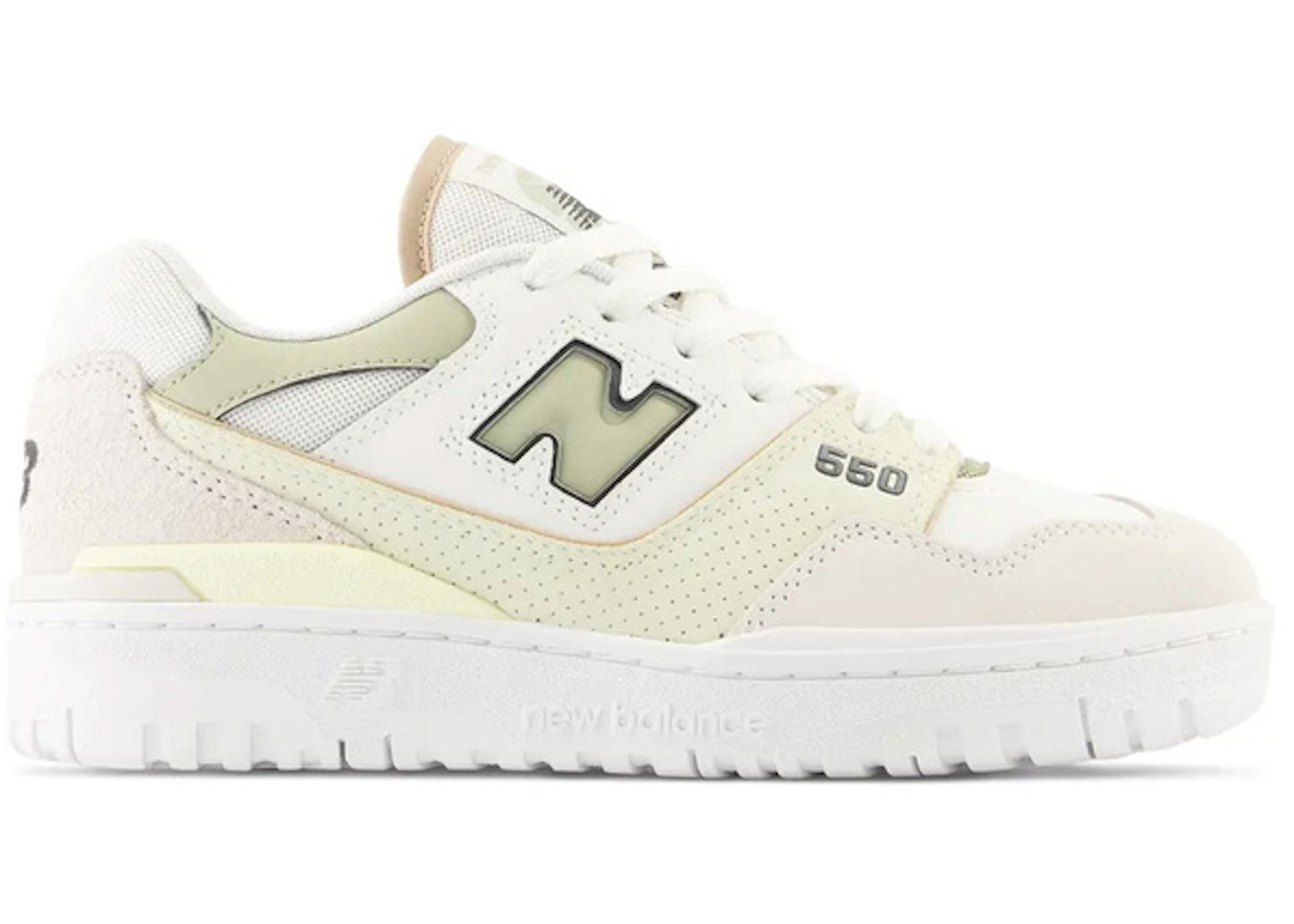 New Balance 550 Sea Salt Olive Women S Bbw550sk