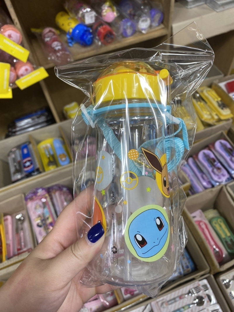 韓國日用品_碰碰狐x寶可夢可背式水壺