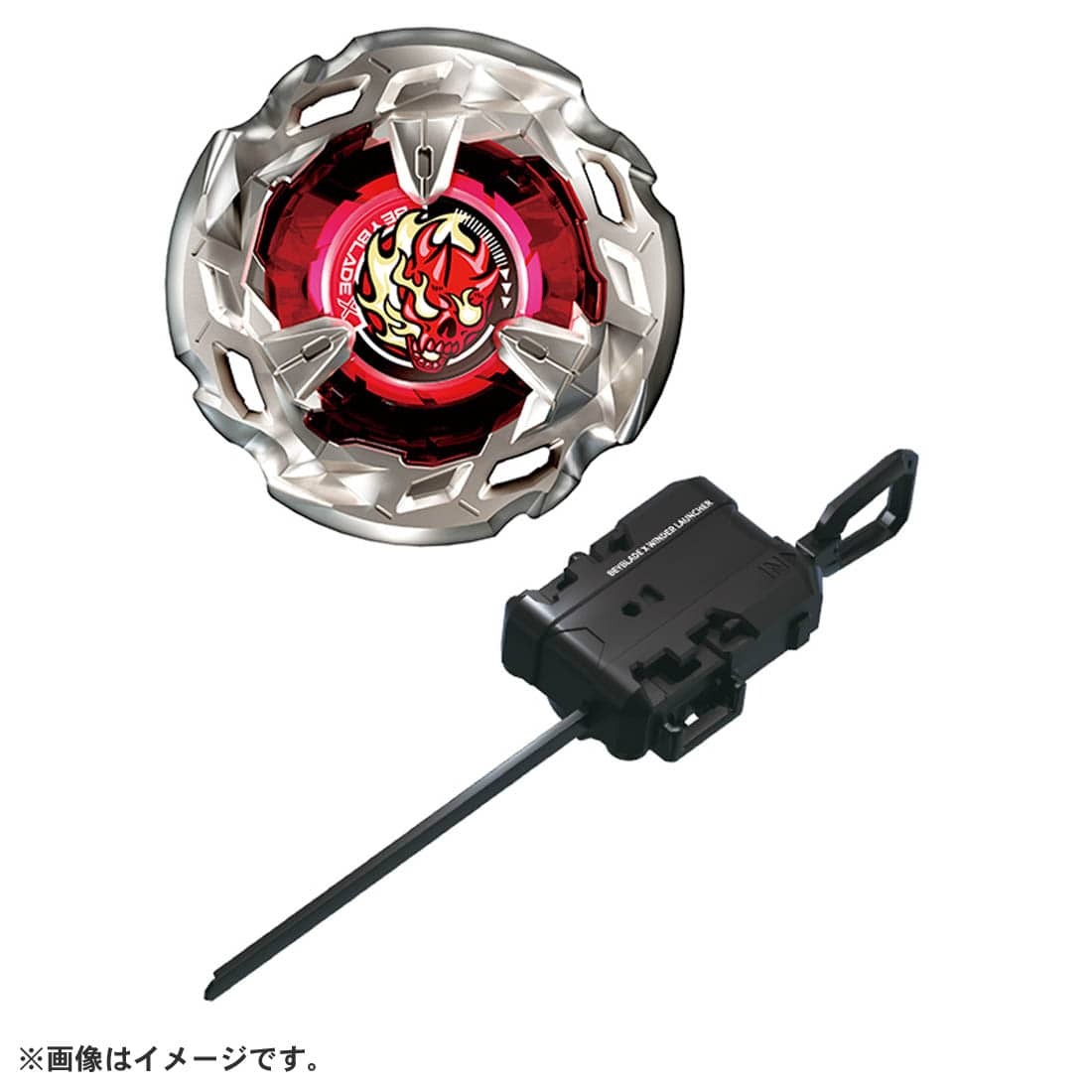 Takara Tomy BeybladeX Starter BX-02 Devil Scythe 4-60T (包含發射器)