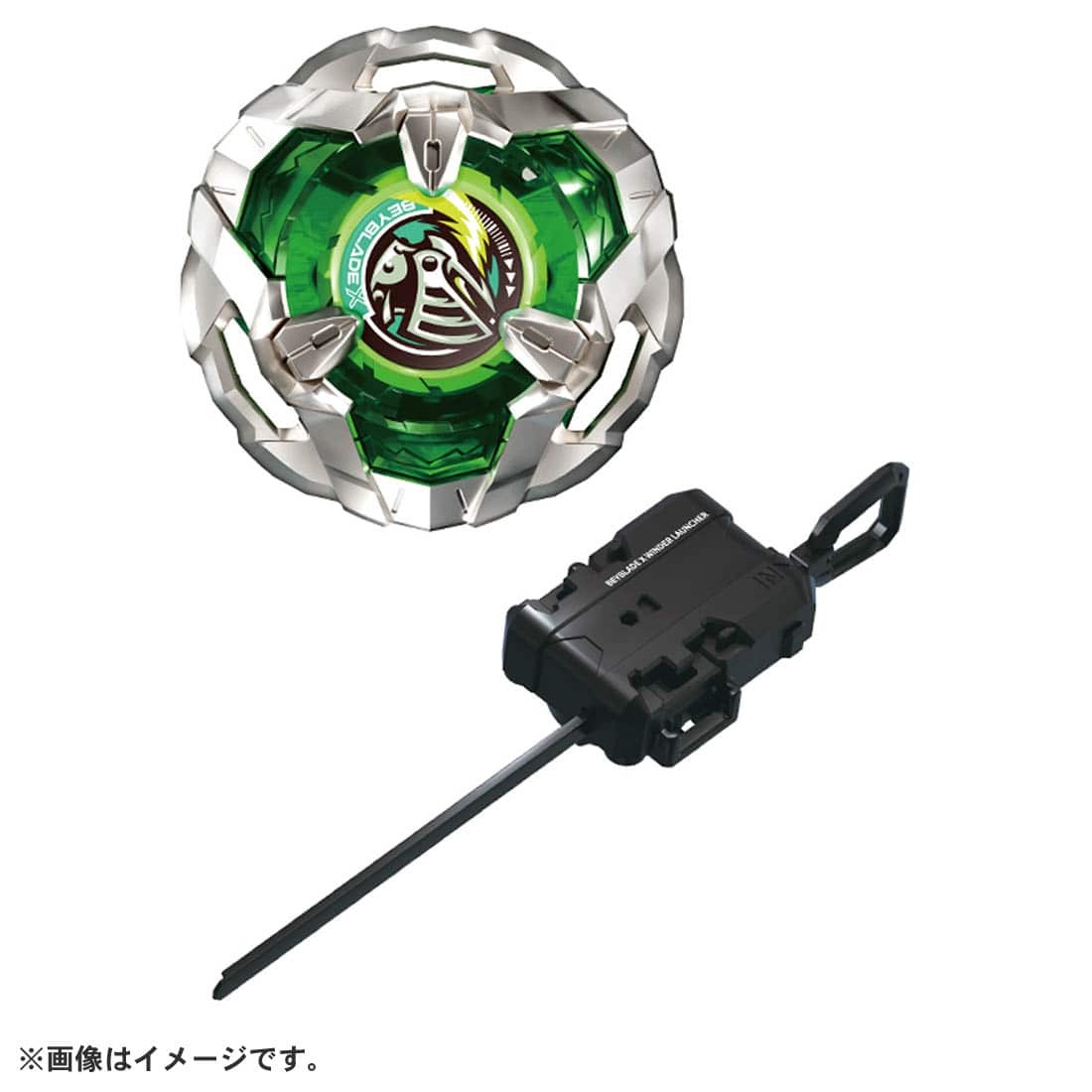 Takara Tomy BeybladeX Starter BX-04 Knight Shield 3-80N (包含發射器)