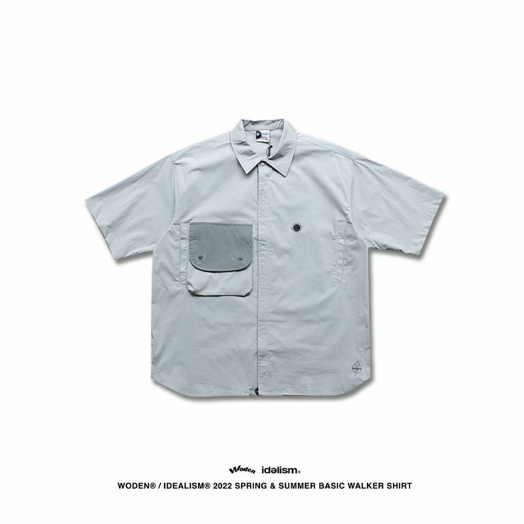 WODEN® / idealism® 2022 Spring & Summer Basic Walker Set Shirt 灰色