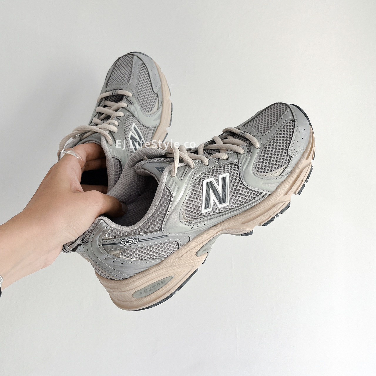 NEW BALANCE 530 復古銀 奶油底 刷色 男鞋 MR530VS / 預購