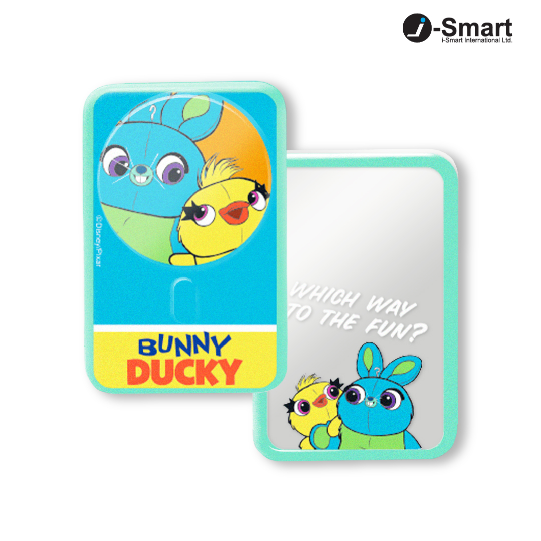 i-Smart-Toy Story Series-Mirror MagSafe 10000mAh Power Bank-Bunny and Ducky