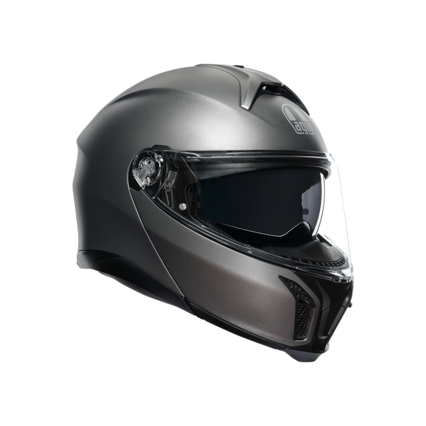 AGV TOURMODULAR 素色 LUNA GREY MATT 消光灰 全罩 可樂帽 可掀式安全帽