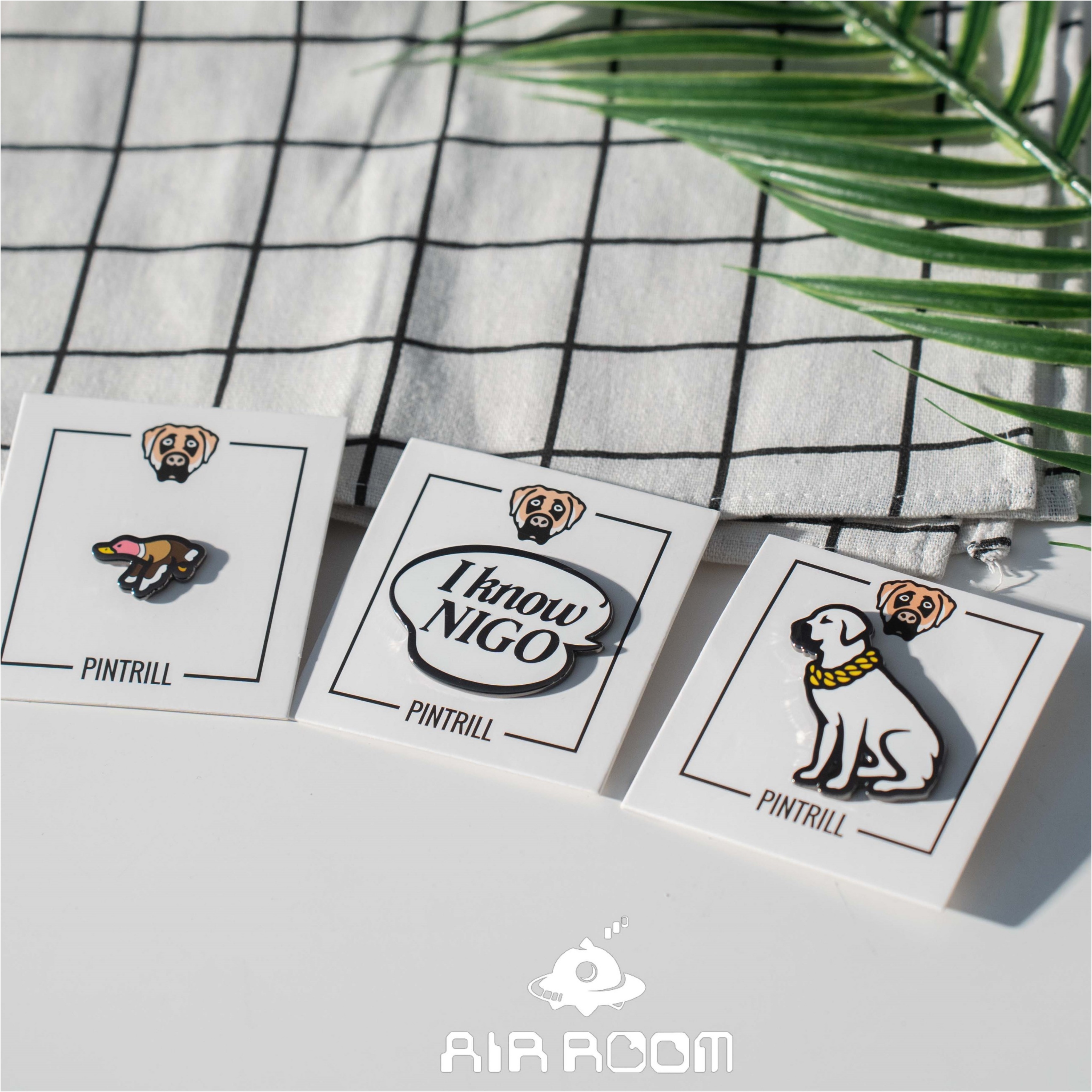 HUMAN MADE VICTOR VICTOR PIN 別針 系列 3款 狗狗 飛鴨 LOGO 鴨子 現貨