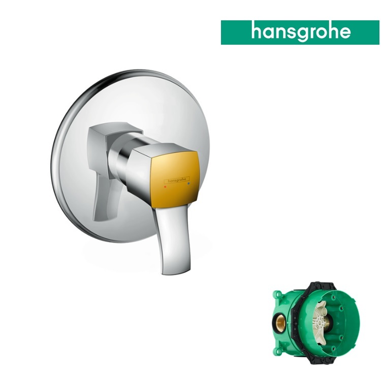 hansgrohe Metropol Classic 31365, -090 + 01800, -180 Single lever shower mixer for concealed installation