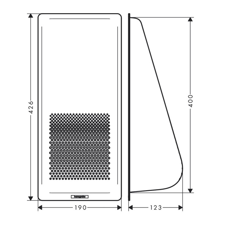hansgrohe F14 40963, -000 Multi-function Strainer