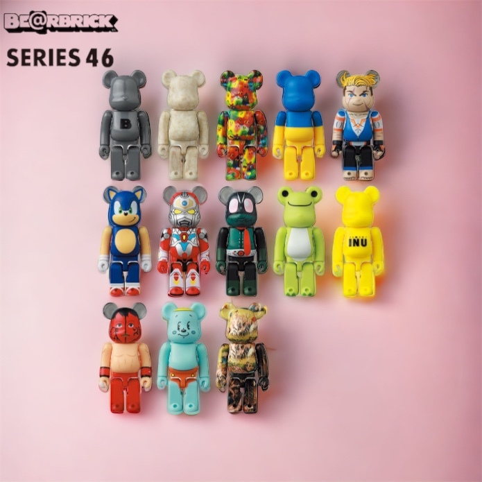 🥇現貨🥇Bearbrick 100% SERIES 46 blind boxes set of 24pcs