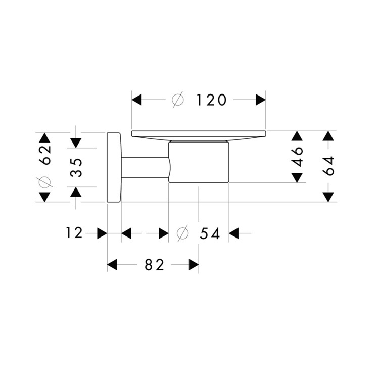 hansgrohe Logis 40515, -000 Soap Dish