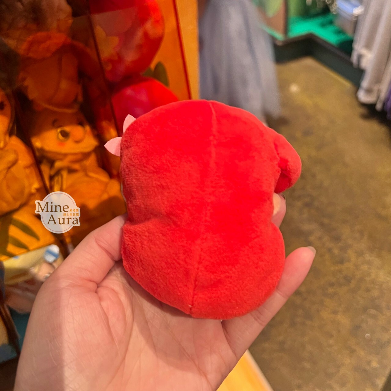 愛麗兒 Ariel 大頭絨毛 迷你公仔 娃娃 (搭配個人客製髮圈用) 小美人魚 The Little Mermaid -香港迪士尼樂園