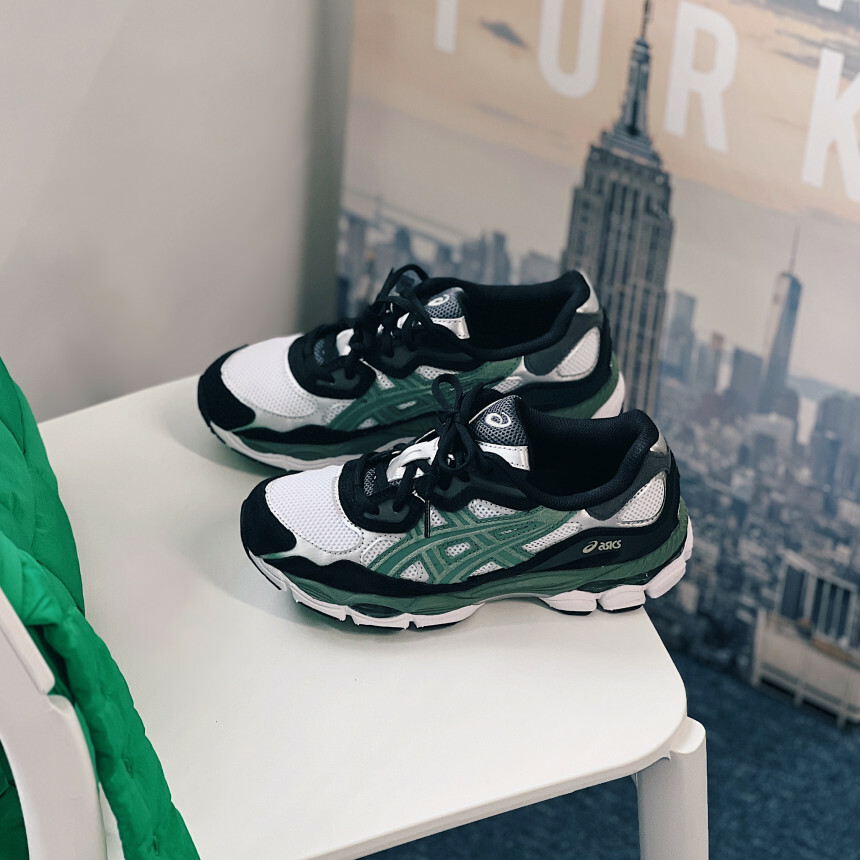 Asics GEL-NYC 森林綠 黑色 復古 工裝 機能 復古鞋 1201A789-101