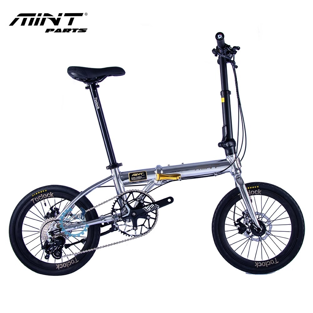 Mint T9 Folding Bike Disc 16inch 9 speed