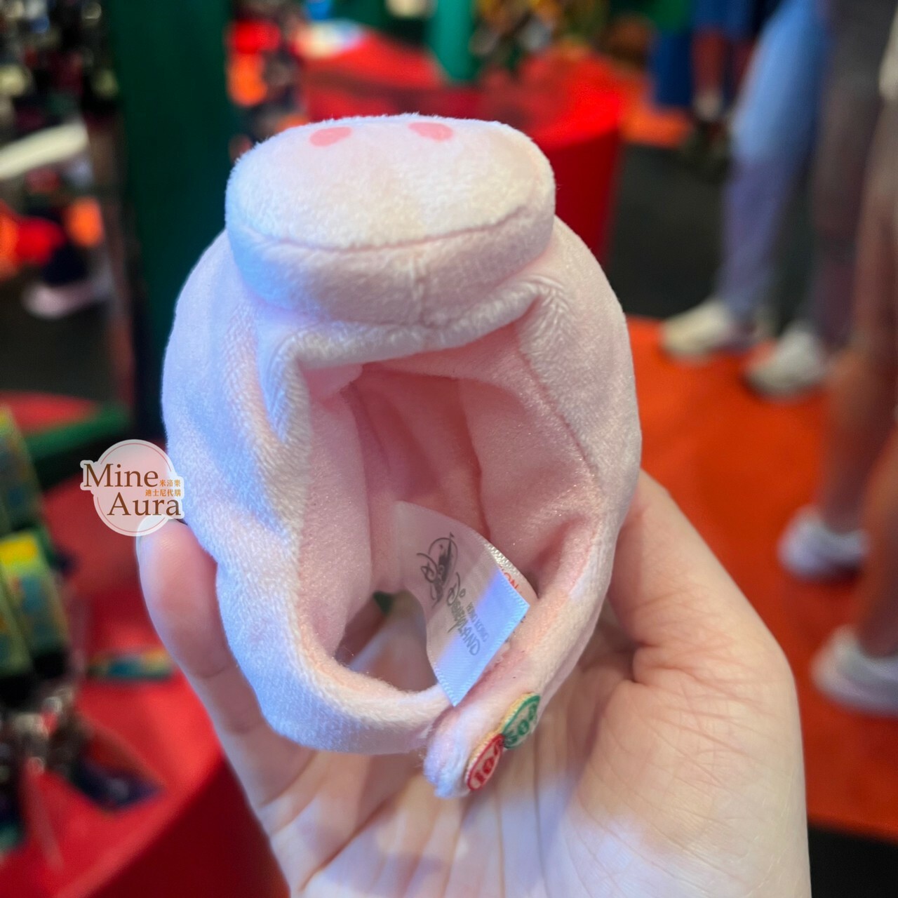 (現貨) 火腿豬 Ham 頭套造型鑰匙圈吊飾 玩具總動員 Toy Story -香港迪士尼樂園