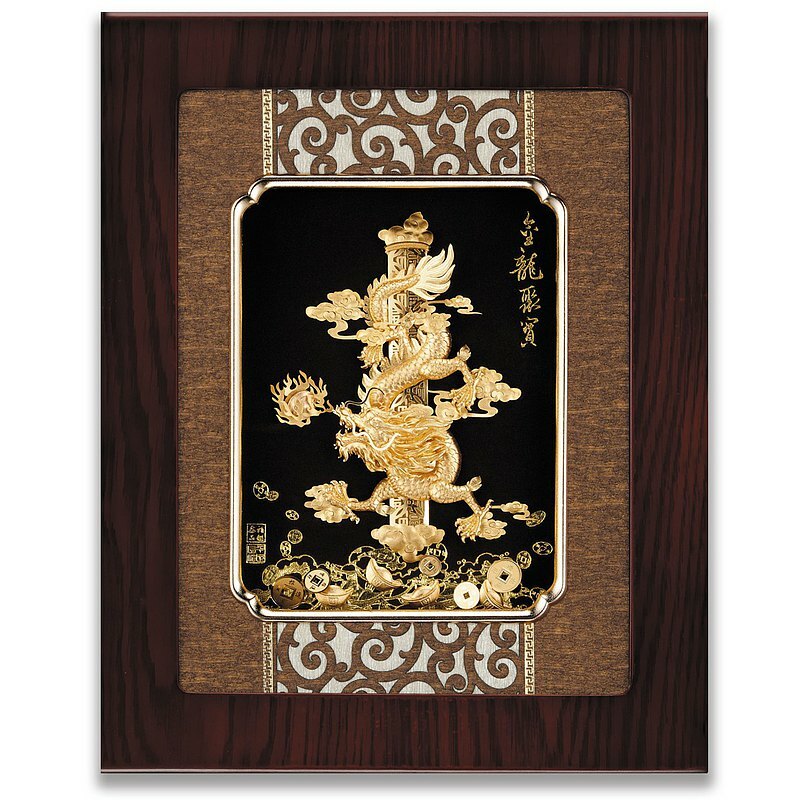 金龍聚寶│同事升遷、長官升職、開市開業禮物│客製化禮物