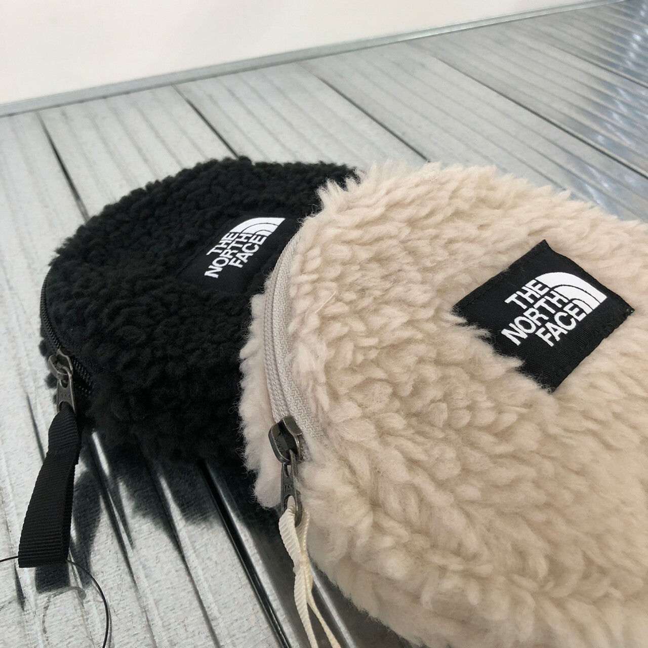 The North Face Fleece Pouch Round 毛絨圓形零錢包 NN2PN90A