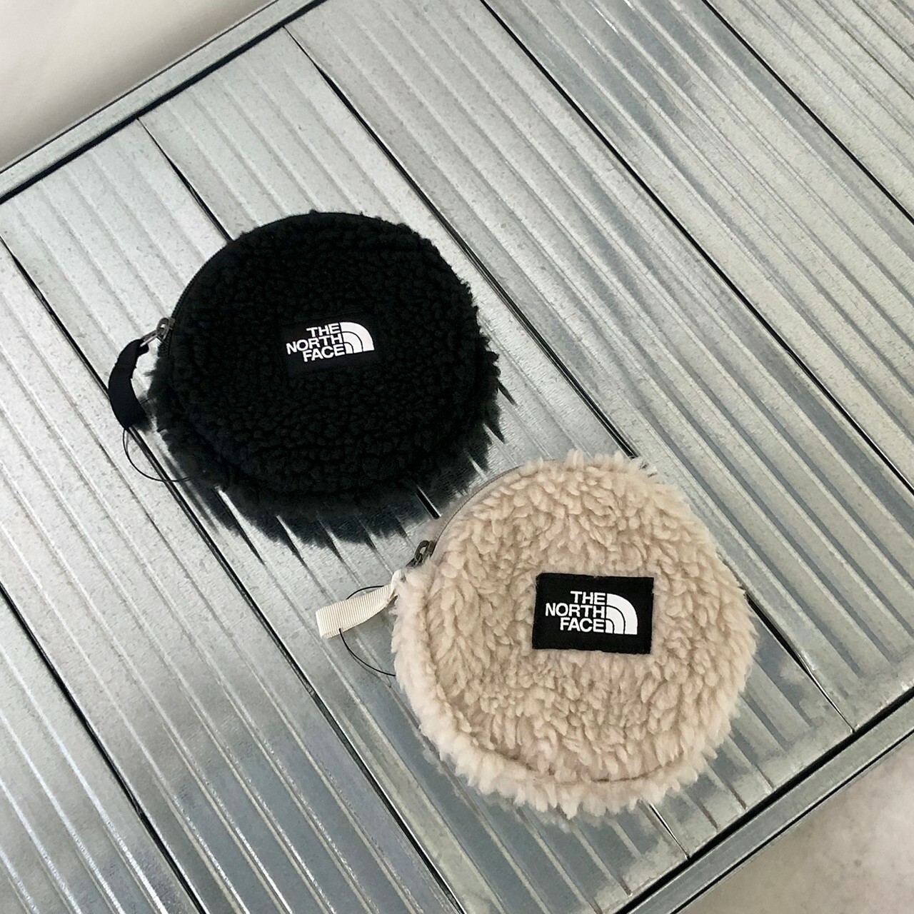 The North Face Fleece Pouch Round 毛絨圓形零錢包 NN2PN90A