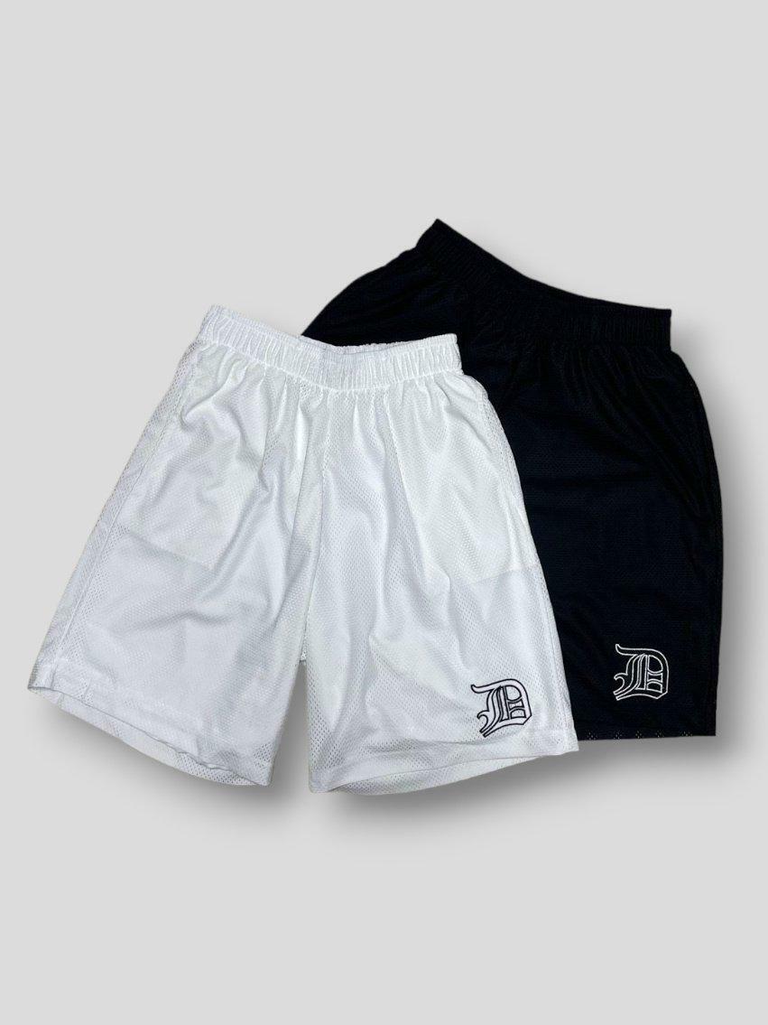 英文字圖案短褲 DOVER-006P