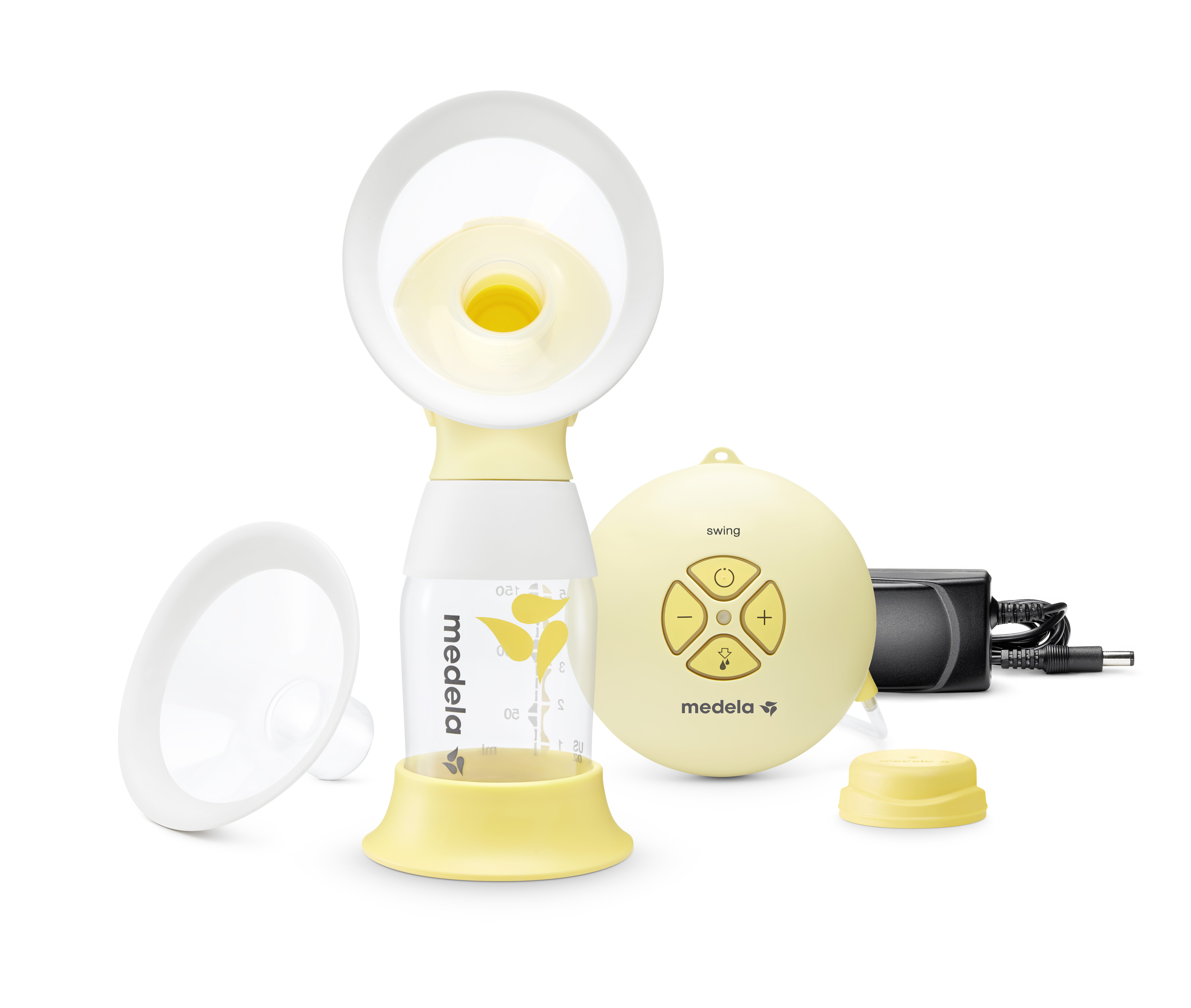 Medela 美德樂 Swing Flex™ 絲韻 舒悅版 電動單邊吸乳器 電源插頭