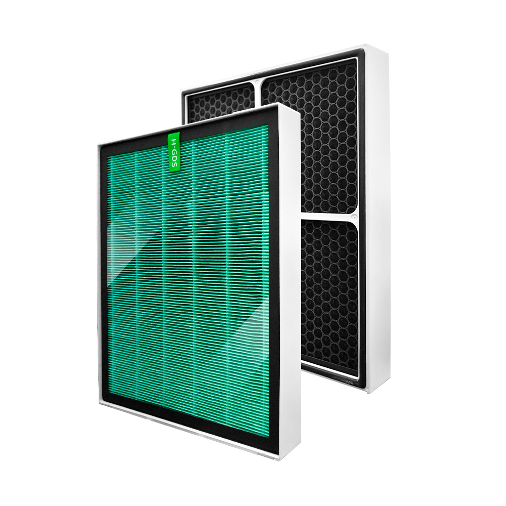 綠綠好日 適用 Amway 安麗 逸新空氣清淨機三代 Sky Mini  (第3代小台款) HEPA抗菌濾芯 蜂巢顆粒活性碳